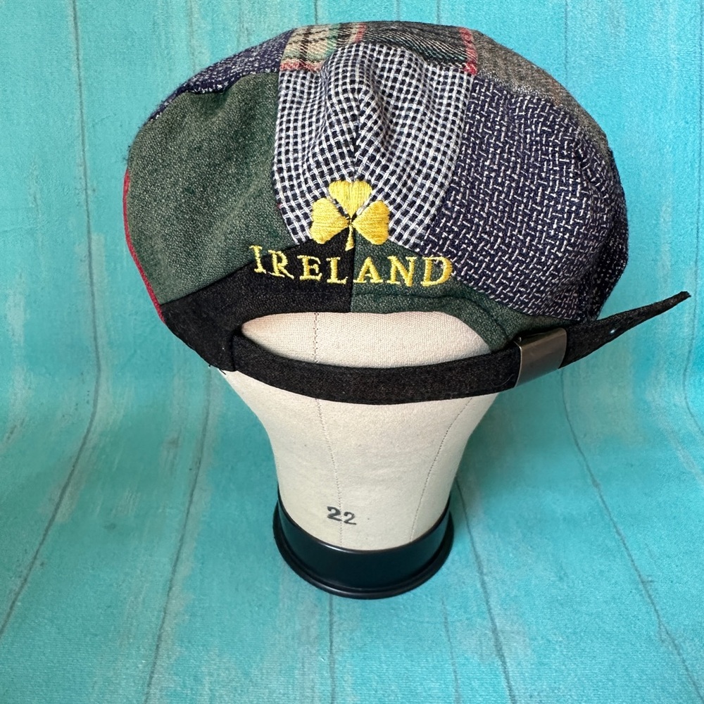 Ireland Patchwork Flat Adjustable Cap - image 4